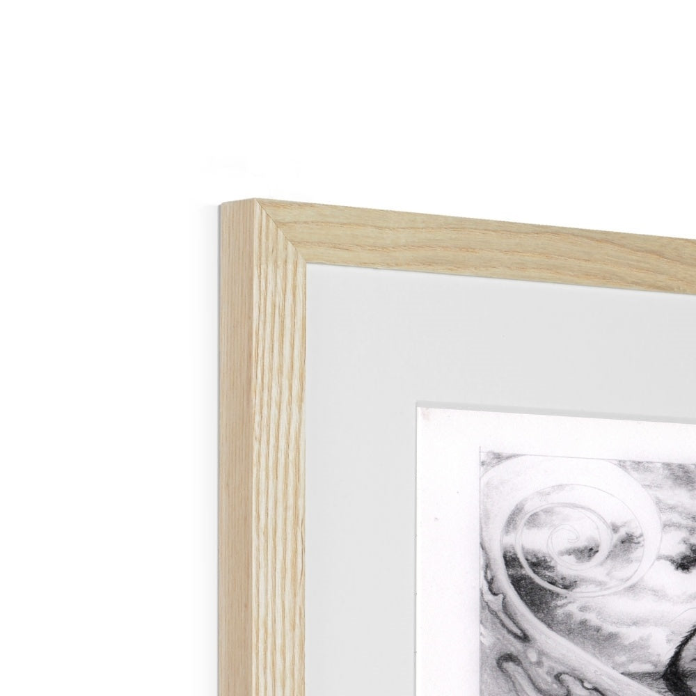 'Comfortably Weird' Framed & Mounted Print