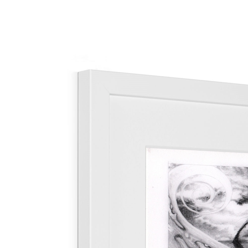 'Comfortably Weird' Framed & Mounted Print