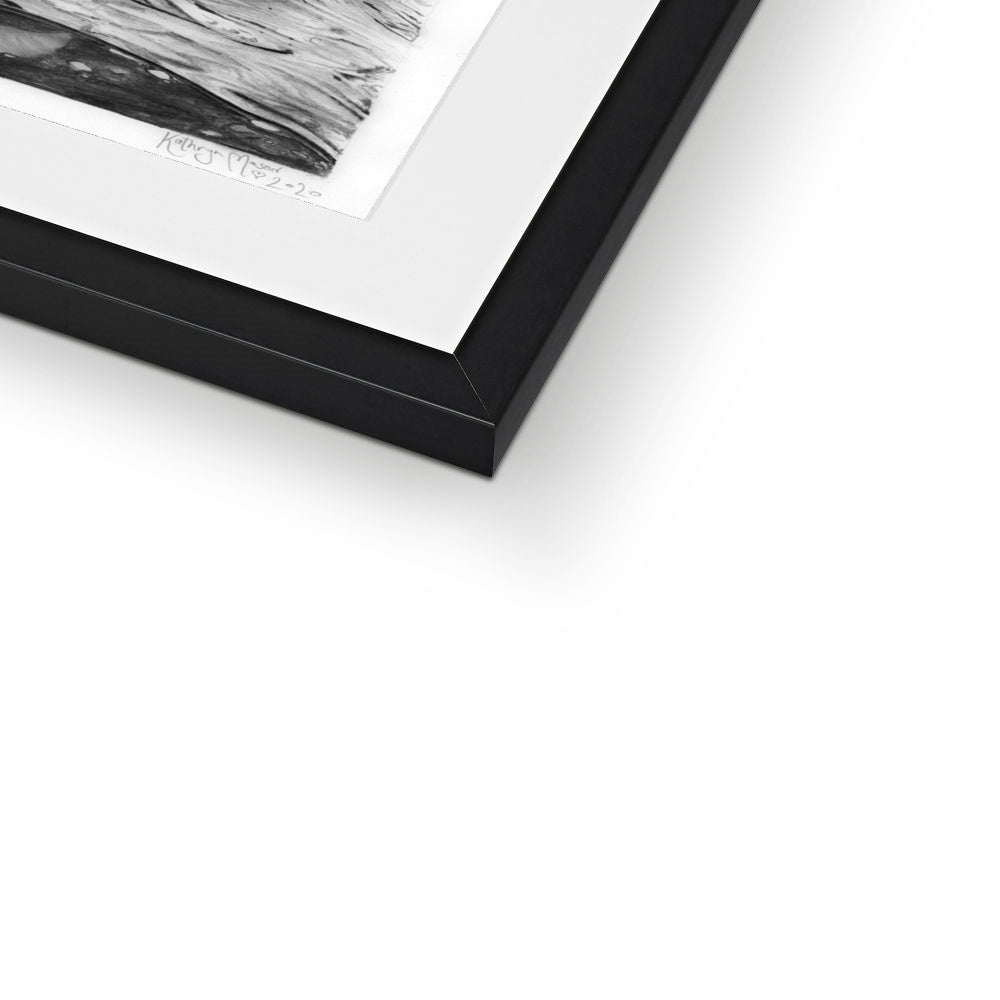 'Witchy and Bun Visit Nessie' Framed & Mounted Print