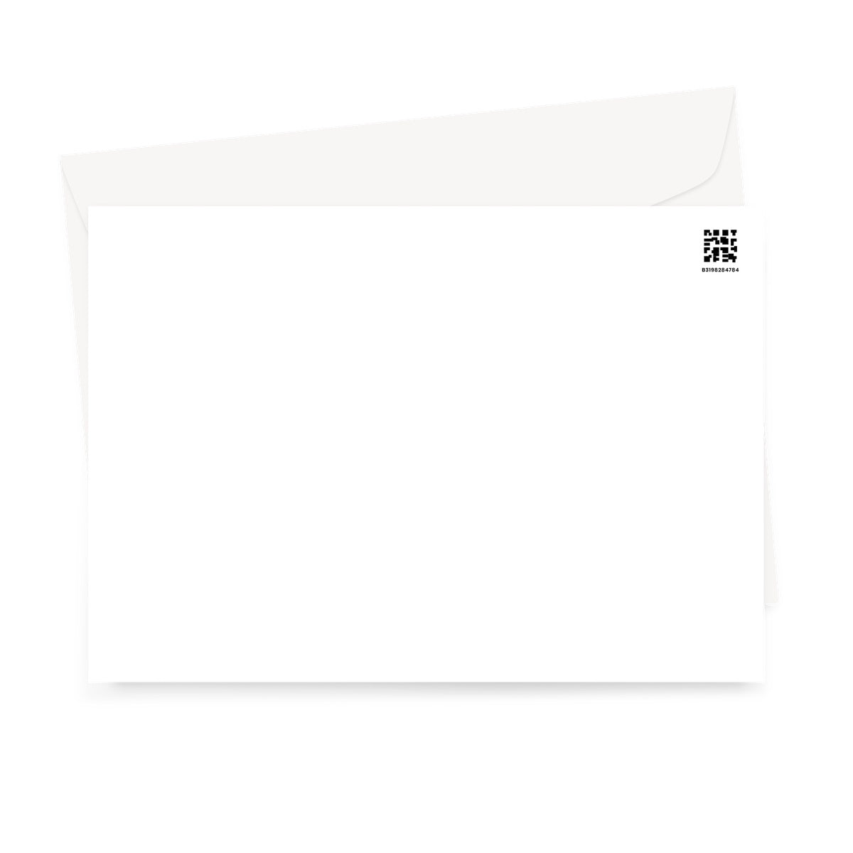 'Loved-up Hares, As The First Frost' - Falls Greeting Card