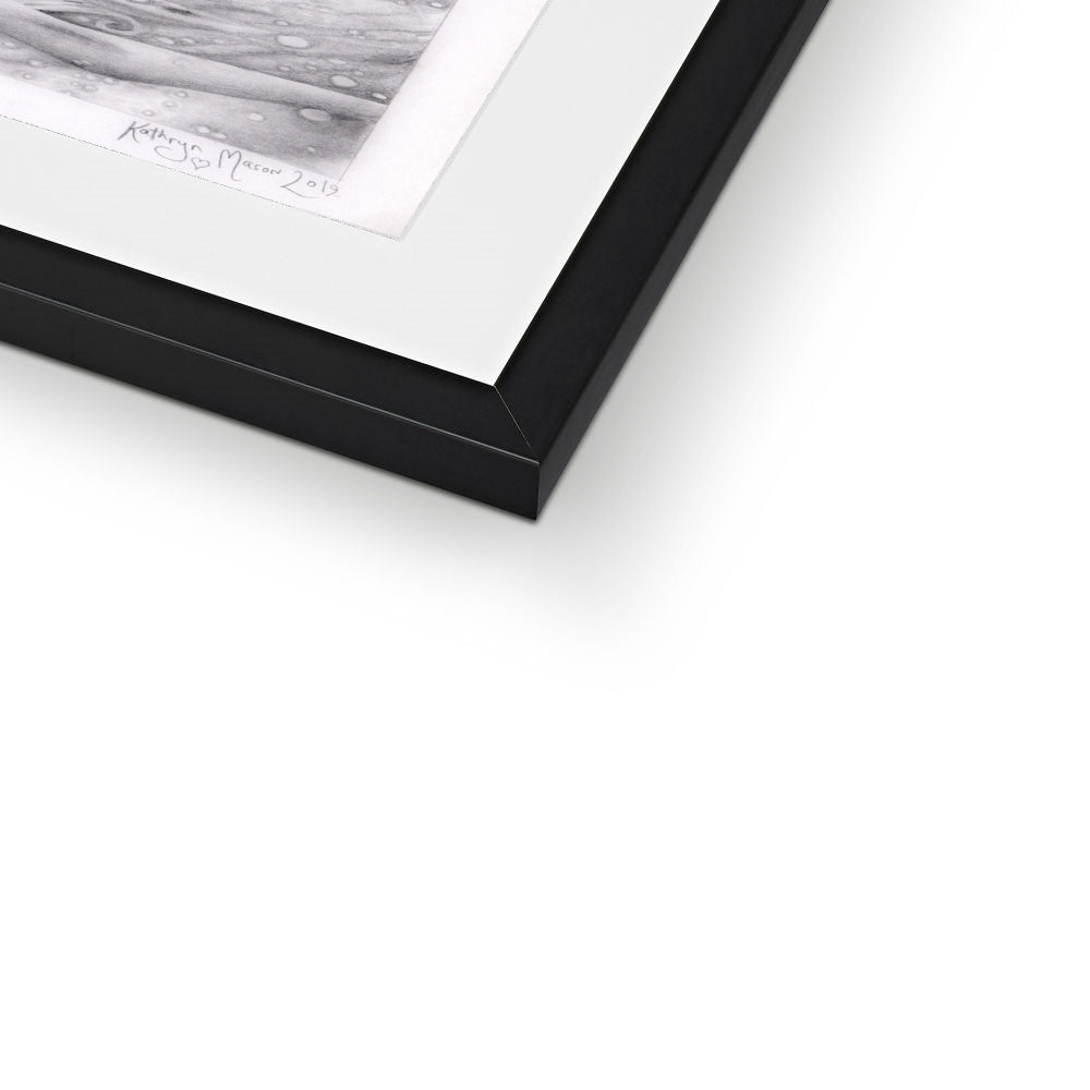 'Comfortably Weird' Framed & Mounted Print