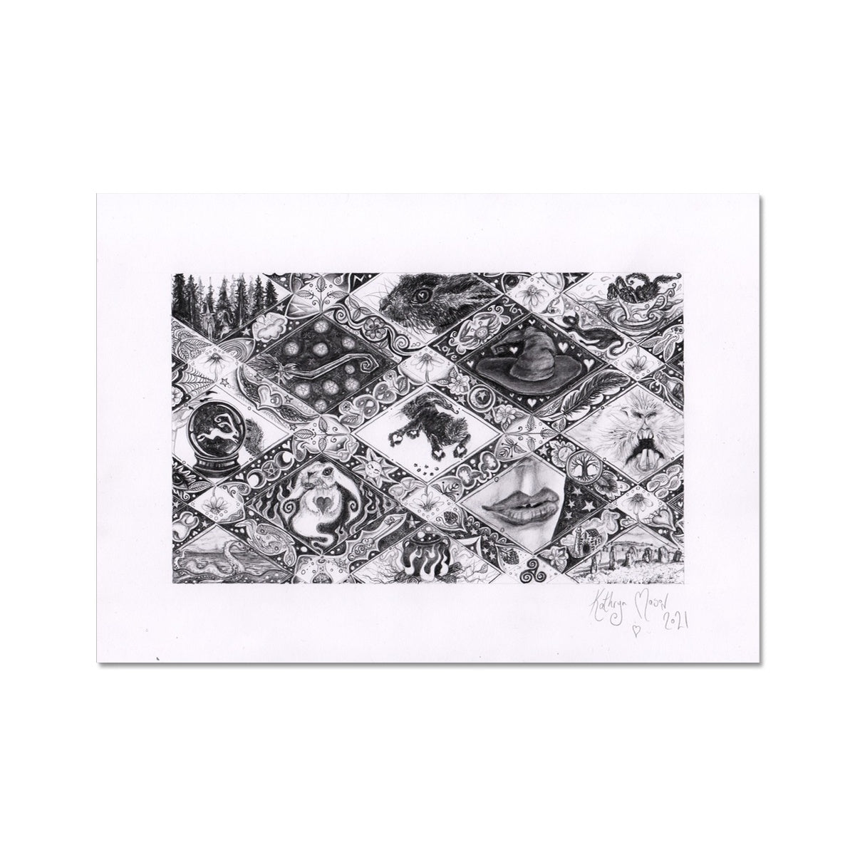 'Cosmic Calling' Fine Art Print
