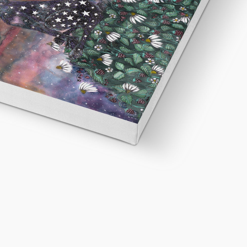 'Celestial Hare' Canvas