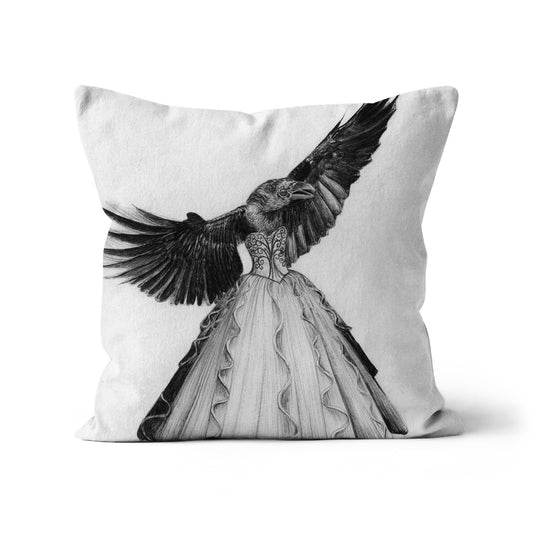 'Lilith Flutters in Finery' Cushion