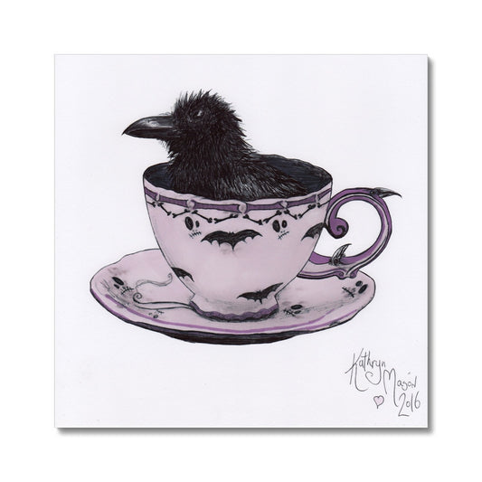 'Sheltering from a Storm in a Teacup'  Fine Art Print